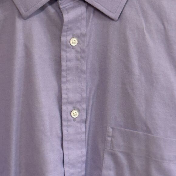 Jos A. Bank 1905 Men's Lavender Dress Shirt Stretch Non Iron Tailored Fit 17-34 - Picture 2 of 8